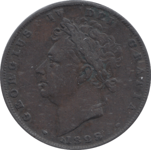 1828 FARTHING ( GVF ) - FARTHING - Cambridgeshire Coins