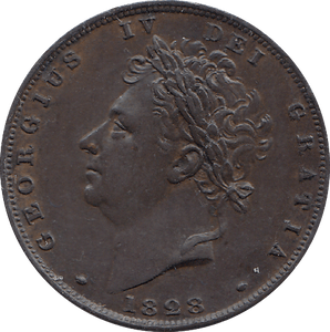 1828 FARTHING ( UNC ) - FARTHING - Cambridgeshire Coins