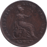 1828 FARTHING ( VF ) - FARTHING - Cambridgeshire Coins
