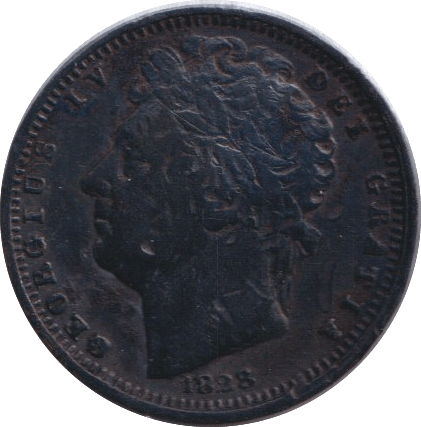 1828 HALF FARTHING ( FINE ) - HALF FARTHING - Cambridgeshire Coins