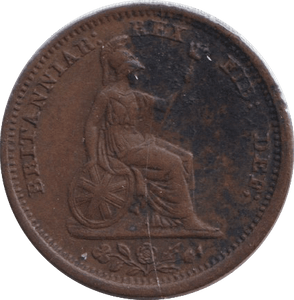 1828 HALF FARTHING ( GF ) - HALF FARTHING - Cambridgeshire Coins