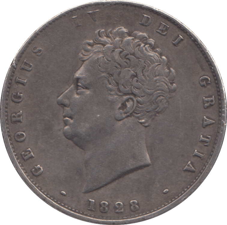 1828 HALFCROWN ( EF ) - HALFCROWN - Cambridgeshire Coins