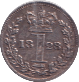 1828 MAUNDY ONE PENNNY ( EF ) - MAUNDY ONE PENNY - Cambridgeshire Coins
