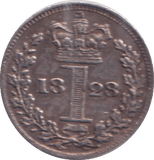 1828 MAUNDY ONE PENNNY ( EF ) - MAUNDY ONE PENNY - Cambridgeshire Coins