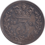 1828 MAUNDY THREEPENCE ( EF ) - MAUNDY THREEPENCE - Cambridgeshire Coins