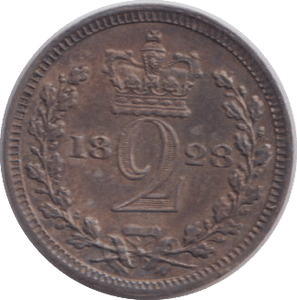 1828 MAUNDY TWOPENCE ( UNC ) - MAUNDY TWOPENCE - Cambridgeshire Coins