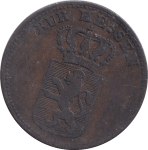1828 ONE KREUZER GERMANY - WORLD COINS - Cambridgeshire Coins