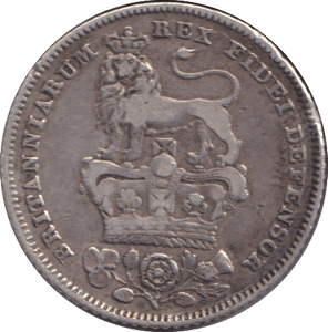 1828 SHILLING ( GF ) - SHILLING - Cambridgeshire Coins