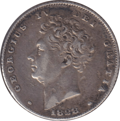 1828 SHILLING ( GF ) - SHILLING - Cambridgeshire Coins