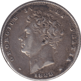 1828 SHILLING ( GF ) - SHILLING - Cambridgeshire Coins