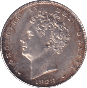 1828 SIXPENCE ( EF ) - SIXPENCE - Cambridgeshire Coins