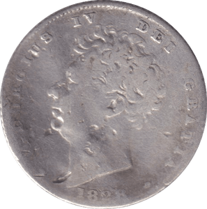 1828 SIXPENCE ( NF ) - SIXPENCE - Cambridgeshire Coins