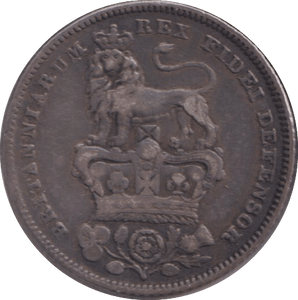 1828 SIXPENCE ( VF ) - SIXPENCE - Cambridgeshire Coins