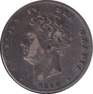1828 SIXPENCE ( VF ) - SIXPENCE - Cambridgeshire Coins