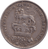 1828 SIXPENCE ( VF ) - SIXPENCE - Cambridgeshire Coins