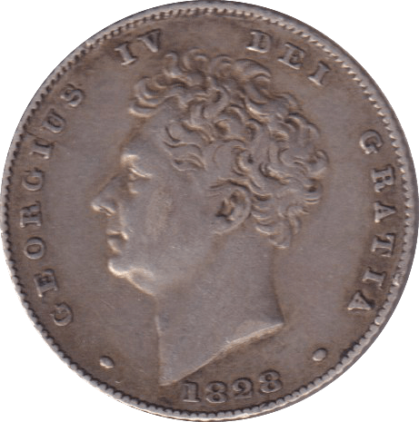 1828 SIXPENCE ( VF ) - SIXPENCE - Cambridgeshire Coins
