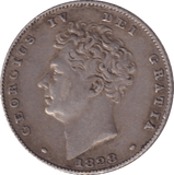 1828 SIXPENCE ( VF ) - SIXPENCE - Cambridgeshire Coins