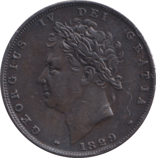 1829 FARTHING ( VF ) - FARTHING - Cambridgeshire Coins