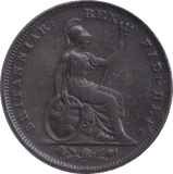 1829 FARTHING ( VF ) - FARTHING - Cambridgeshire Coins