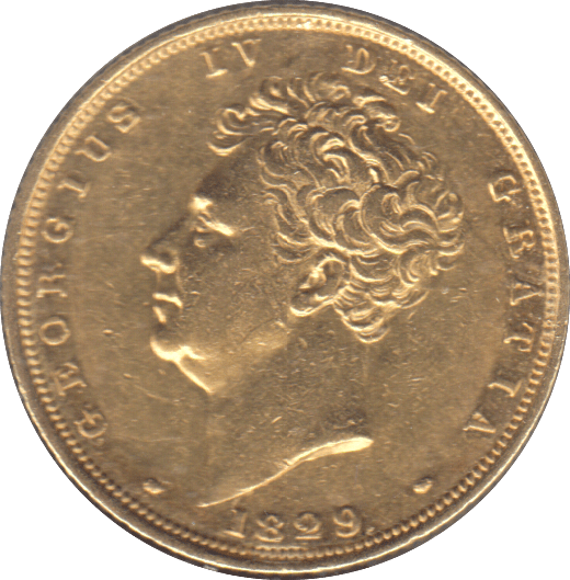 1829 GOLD SOVEREIGN ( EF ) - SOVEREIGN - Cambridgeshire Coins