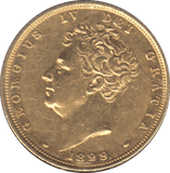 1829 GOLD SOVEREIGN ( EF ) - SOVEREIGN - Cambridgeshire Coins