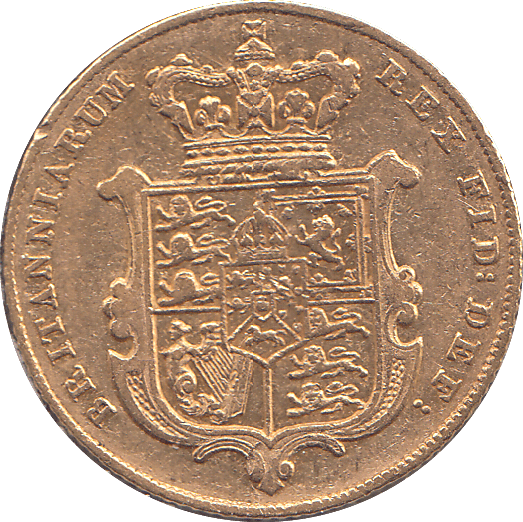 1829 GOLD SOVEREIGN ( VF ) - SOVEREIGN - Cambridgeshire Coins