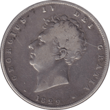 1829 HALFCROWN ( FINE ) - FLORIN - Cambridgeshire Coins