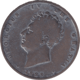 1829 HALFCROWN ( FINE ) - HALFCROWN - Cambridgeshire Coins