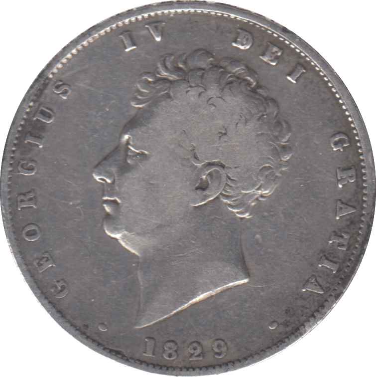 1829 HALFCROWN ( GF ) - HALFCROWN - Cambridgeshire Coins