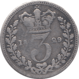 1829 MAUNDY THREEPENCE ( FINE ) - MAUNDY THREEPENCE - Cambridgeshire Coins