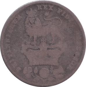 1829 SHILLING ( FINE ) - SHILLING - Cambridgeshire Coins