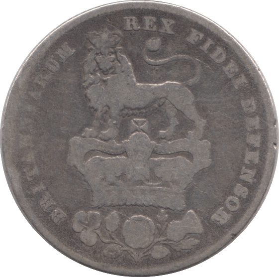 1829 SHILLING ( FINE ) - SHILLING - Cambridgeshire Coins