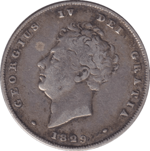 1829 SHILLING ( GF ) 1 - SHILLING - Cambridgeshire Coins