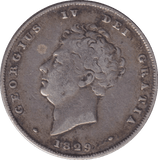 1829 SHILLING ( GF ) 1 - SHILLING - Cambridgeshire Coins