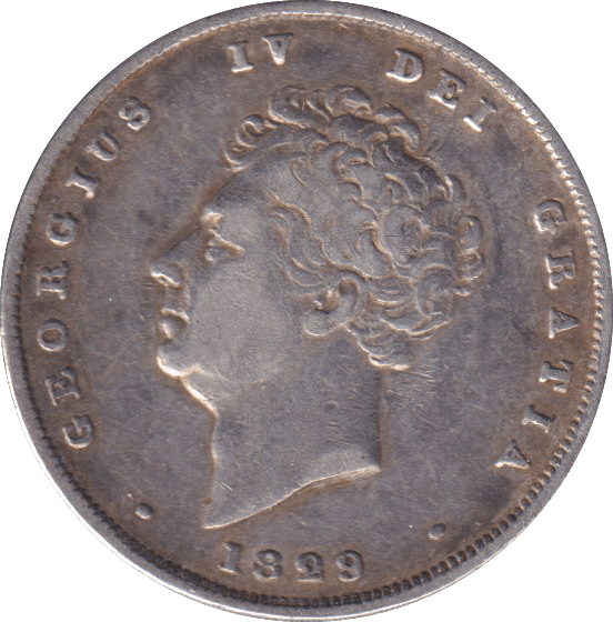 1829 SHILLING ( GF ) - SHILLING - Cambridgeshire Coins