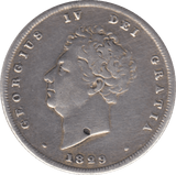 1829 SHILLING ( GF ) - Shilling - Cambridgeshire Coins