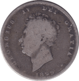 1829 SHILLING ( NF ) - SHILLING - Cambridgeshire Coins