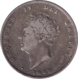 1829 SHILLING ( VF ) - SHILLING - Cambridgeshire Coins