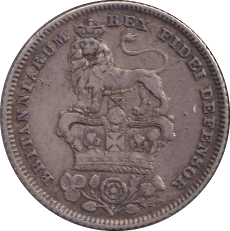 1829 SHILLING ( VF ) - SHILLING - Cambridgeshire Coins