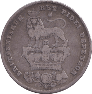 1829 SHILLING ( VF ) - SHILLING - Cambridgeshire Coins