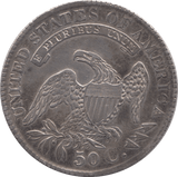 1829 SILVER 50 CENTS USA - SILVER WORLD COINS - Cambridgeshire Coins