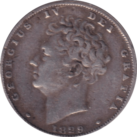 1829 SIXPENCE ( FINE ) - SIXPENCE - Cambridgeshire Coins