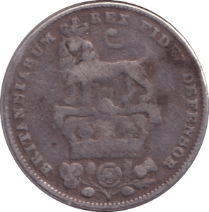 1829 SIXPENCE ( FINE ) - SIXPENCE - Cambridgeshire Coins