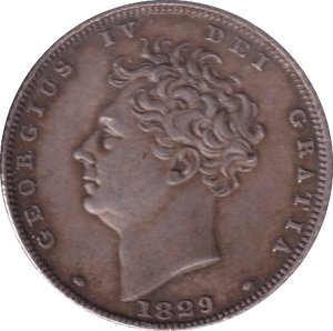 1829 SIXPENCE ( GVF ) - SIXPENCE - Cambridgeshire Coins