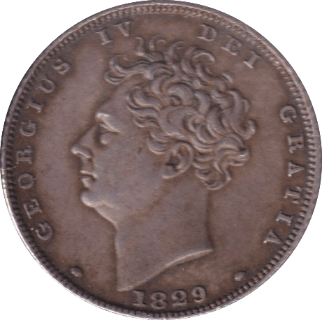 1829 SIXPENCE ( GVF ) - SIXPENCE - Cambridgeshire Coins