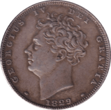 1829 SIXPENCE ( GVF ) - SIXPENCE - Cambridgeshire Coins