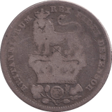 1829 SIXPENCE ( NF ) - SIXPENCE - Cambridgeshire Coins