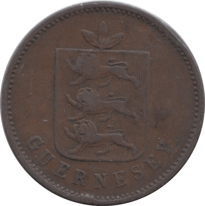 1830 4 DOUBLES GUERNSEY - WORLD COINS - Cambridgeshire Coins