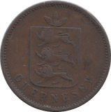 1830 4 DOUBLES GUERNSEY - WORLD COINS - Cambridgeshire Coins