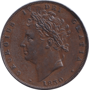 1830 FARTHING ( EF ) - FARTHING - Cambridgeshire Coins